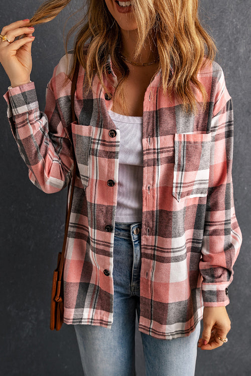 Plaid in Pink Shirt