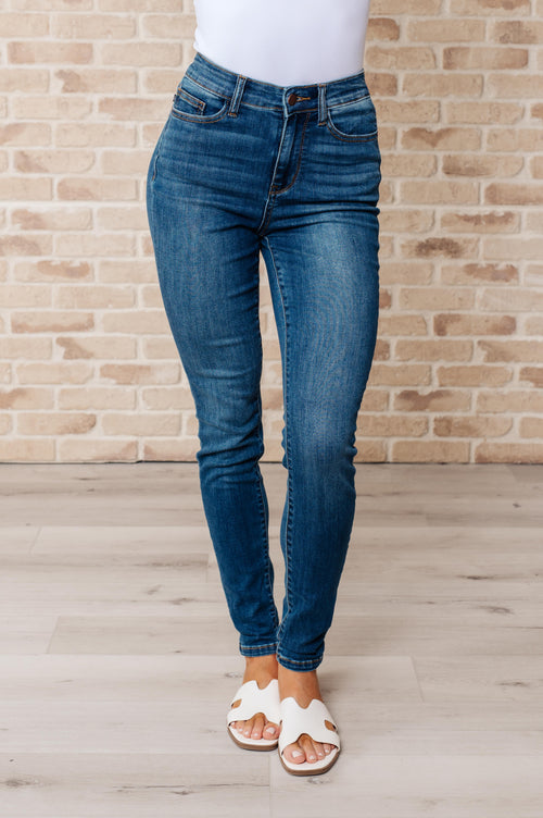 Daphne High Rise Skinny Jeans - Lola Cerina Boutique