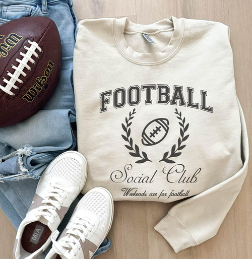 MADE TO ORDER | Graphic Sweatshirt - Football