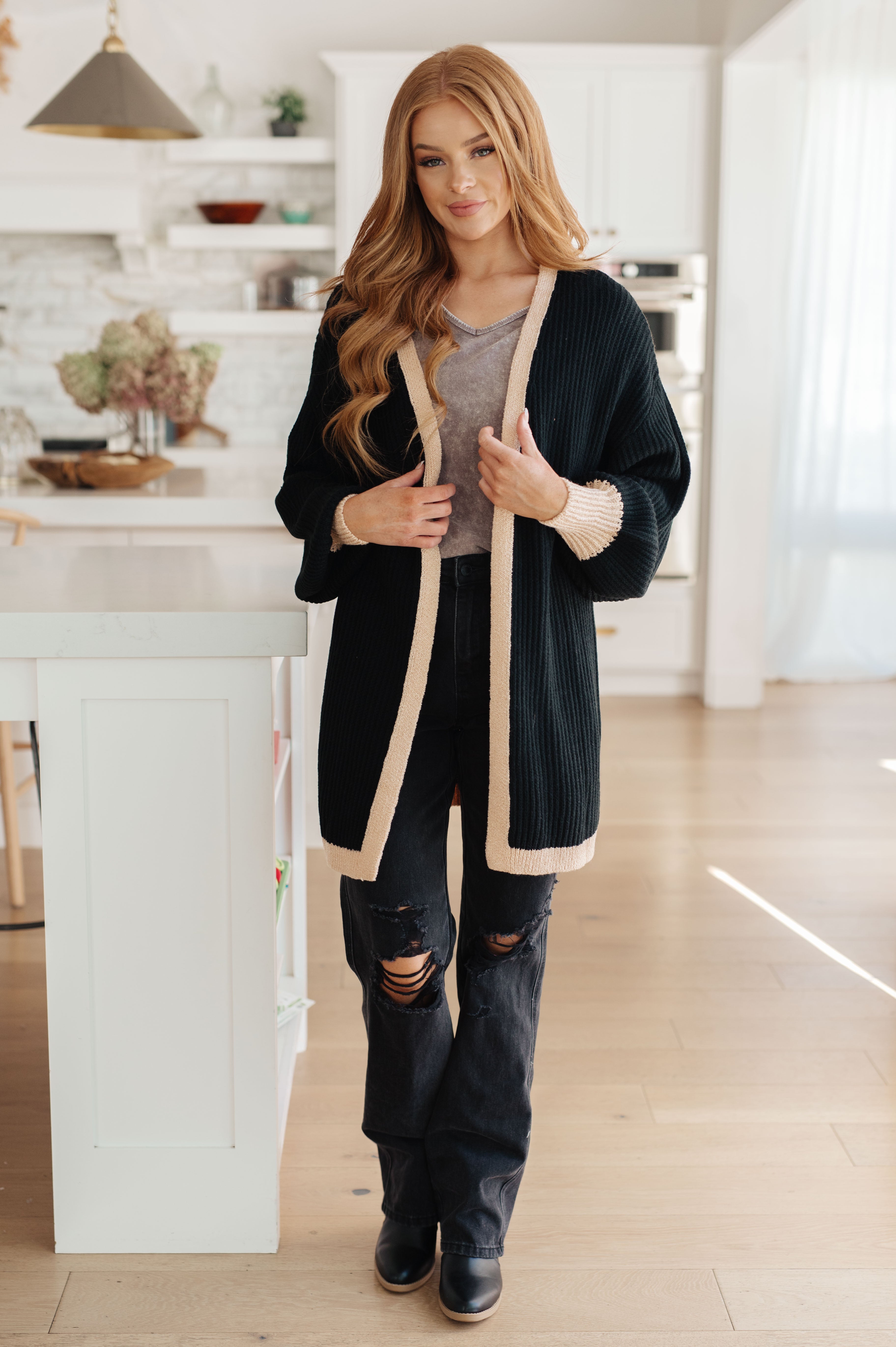 Changing the Game Oversized Cardigan - Lola Cerina Boutique