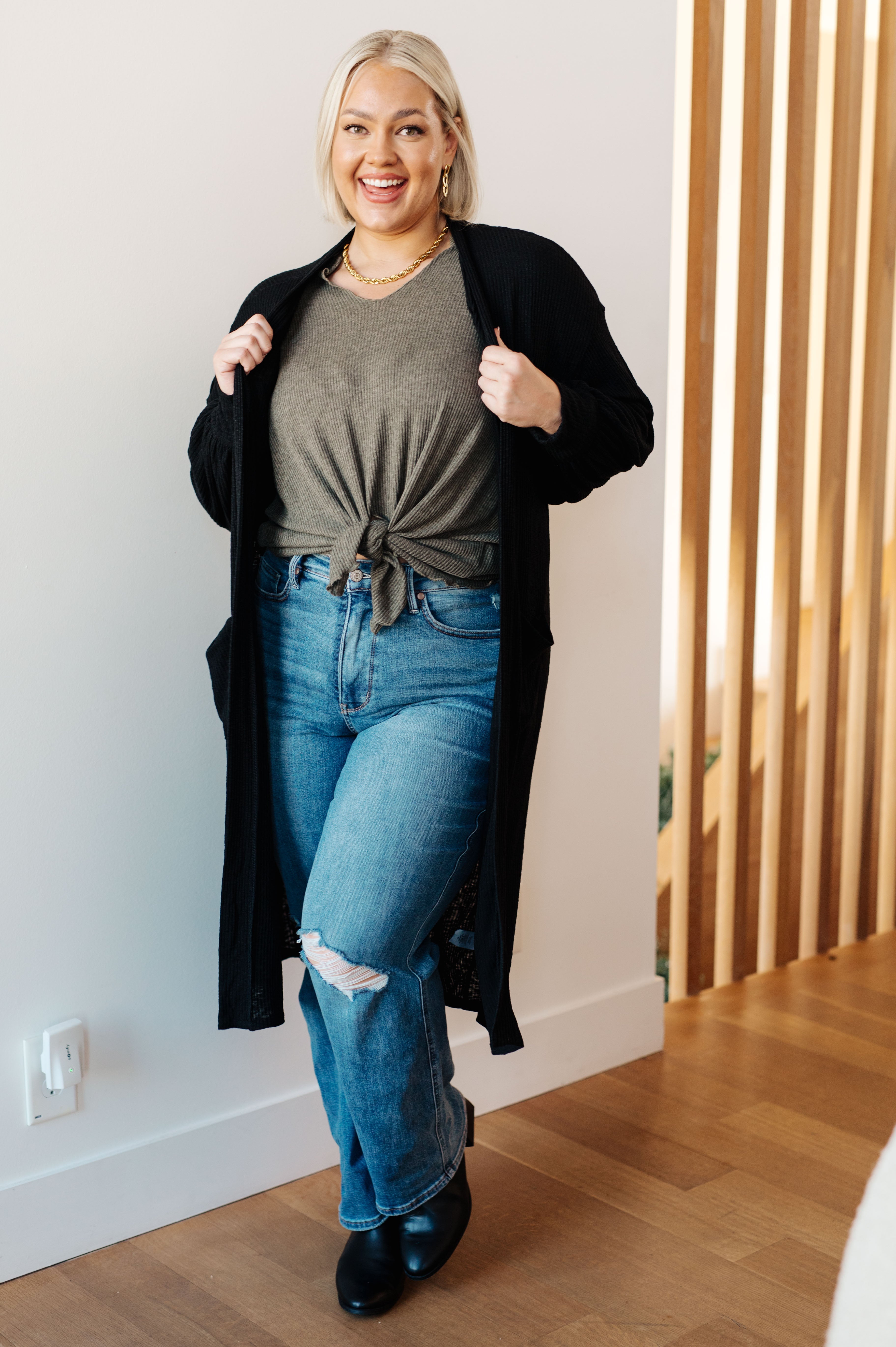 Lengths You'll Go Duster Cardigan - Lola Cerina Boutique