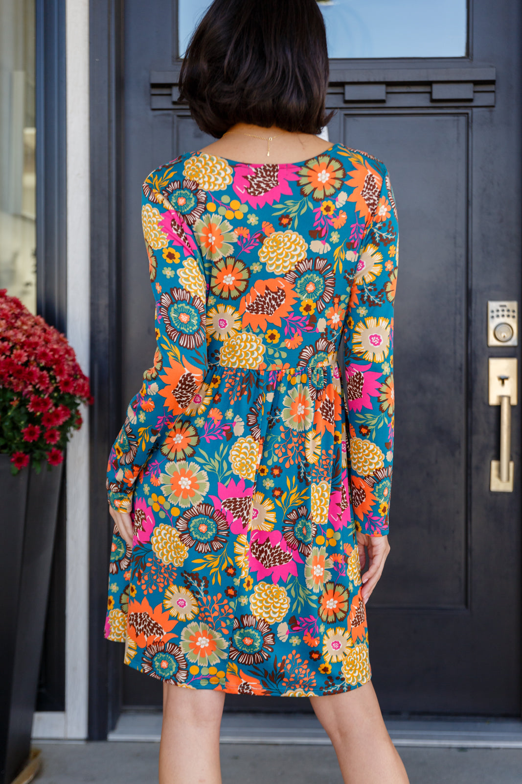Love Me More Floral Midi Dress - Lola Cerina Boutique