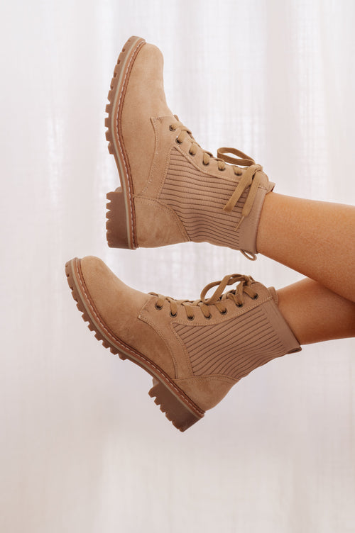 Made for Walking Lace Up Boots - Lola Cerina Boutique