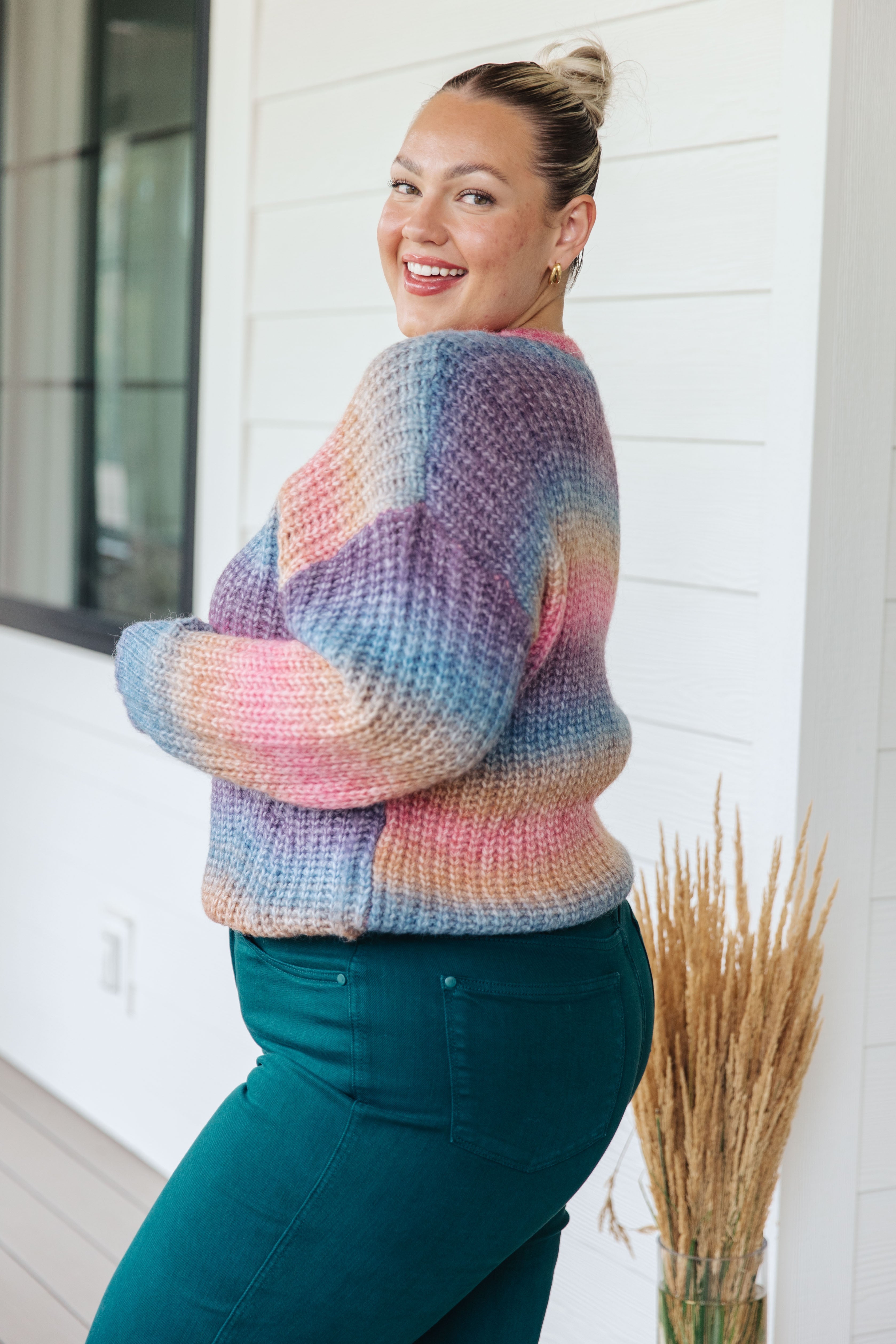 Make Your Own Kind of Music Rainbow Sweater - Lola Cerina Boutique