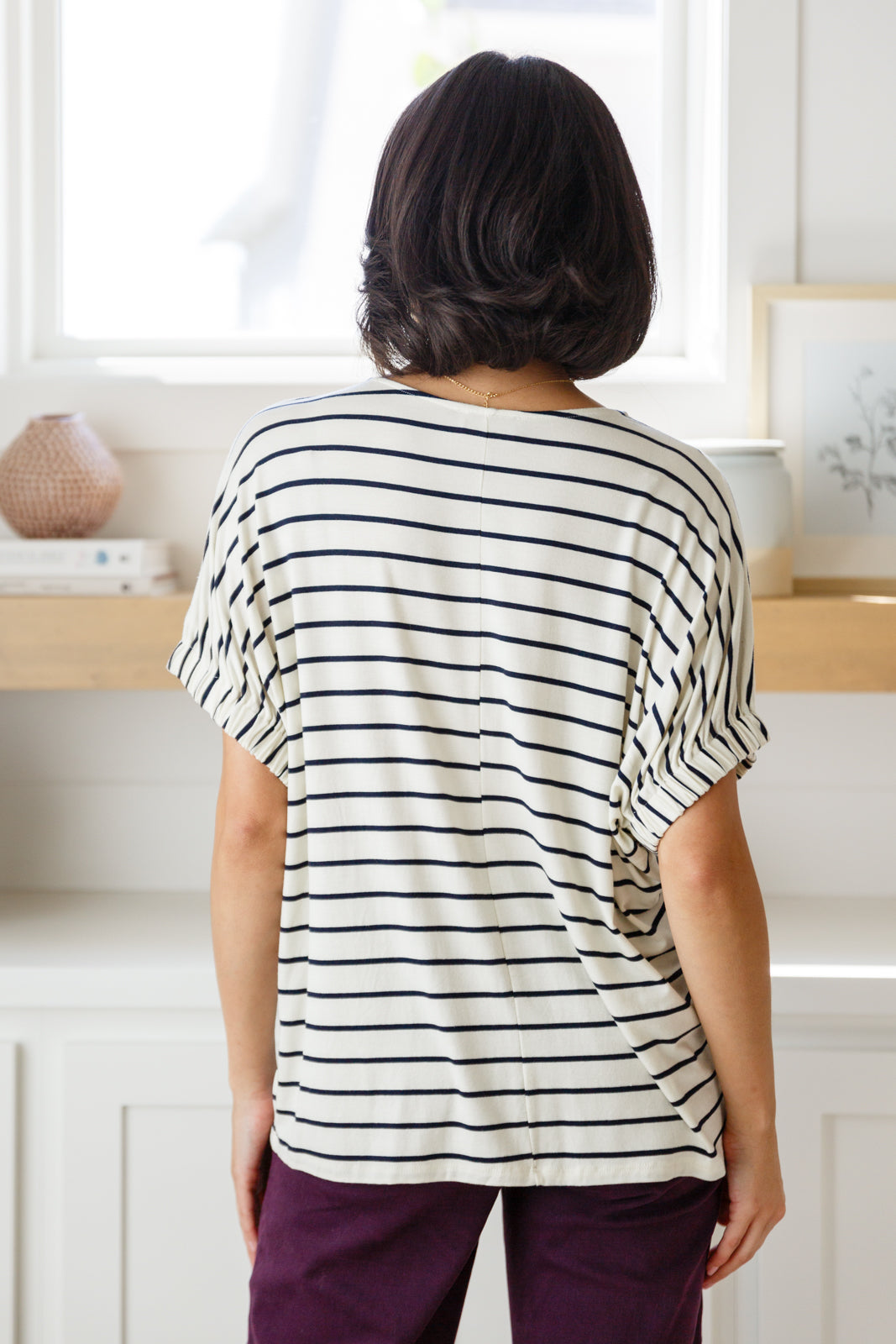 Much Ado About Nothing Striped Top - Lola Cerina Boutique