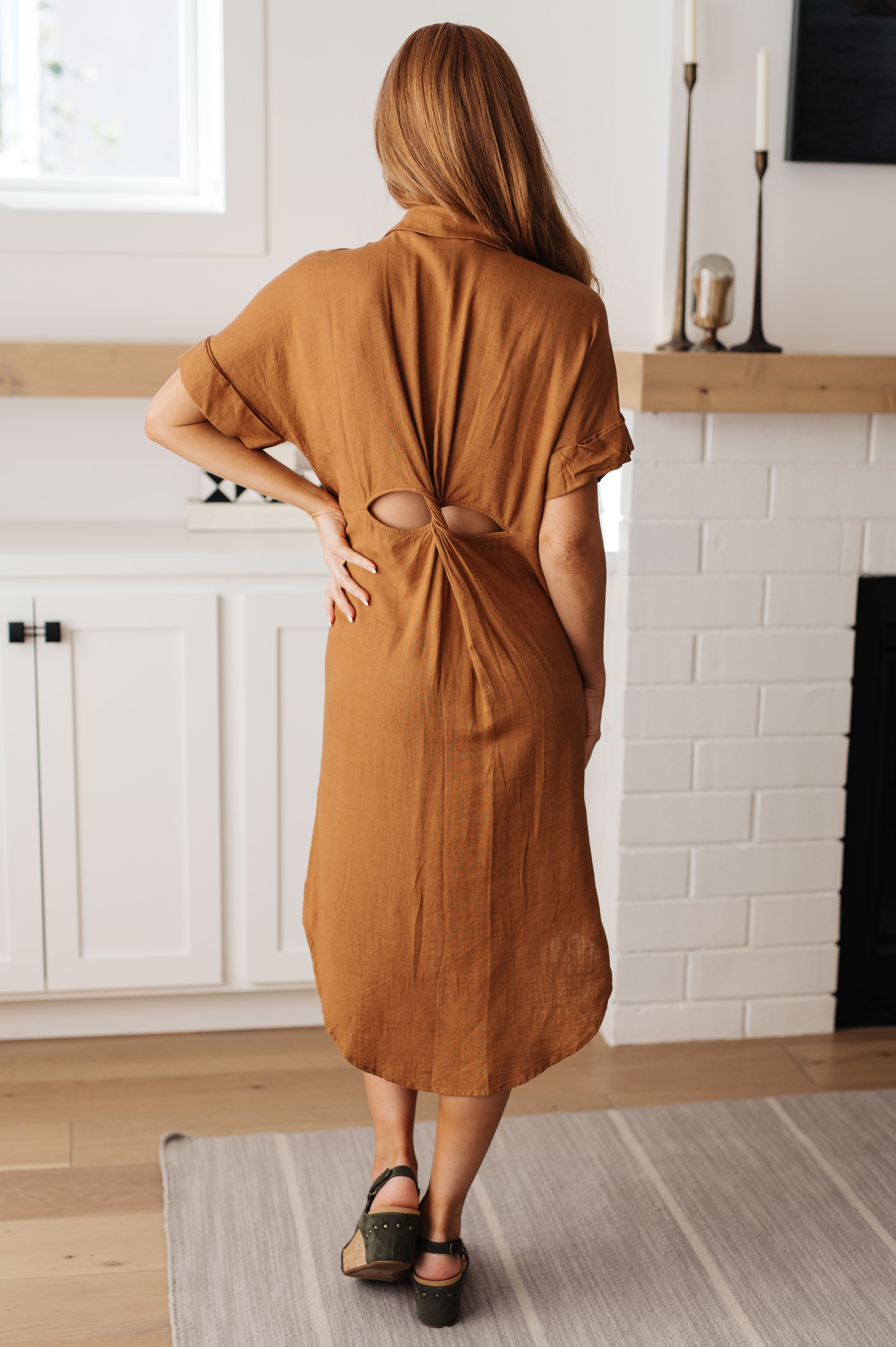 Sure to Be Great Shirt Dress - Lola Cerina Boutique
