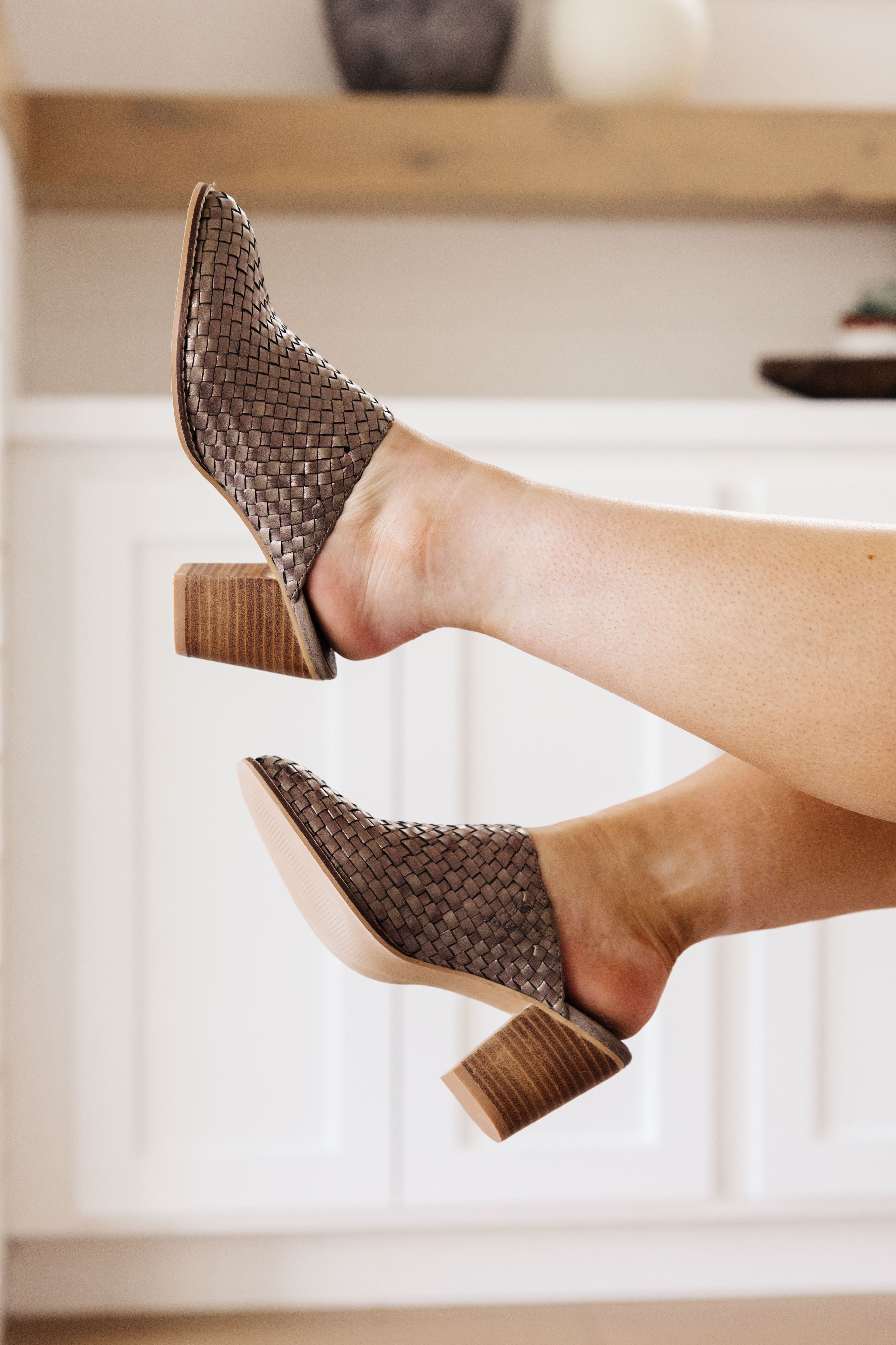 Walk With Me Woven Mules - Lola Cerina Boutique