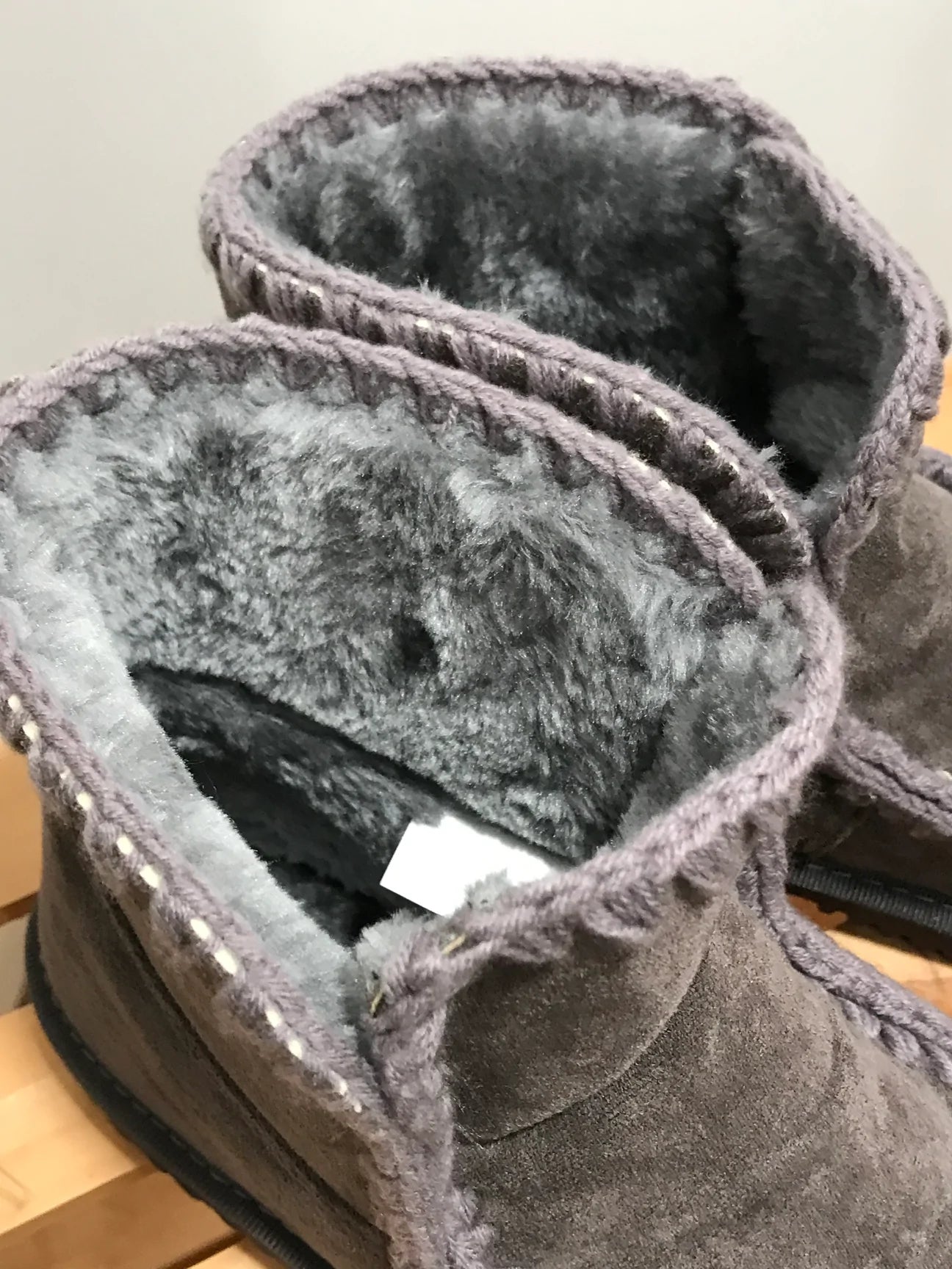 Very G Fur Lined Boot - Grey - Lola Cerina Boutique